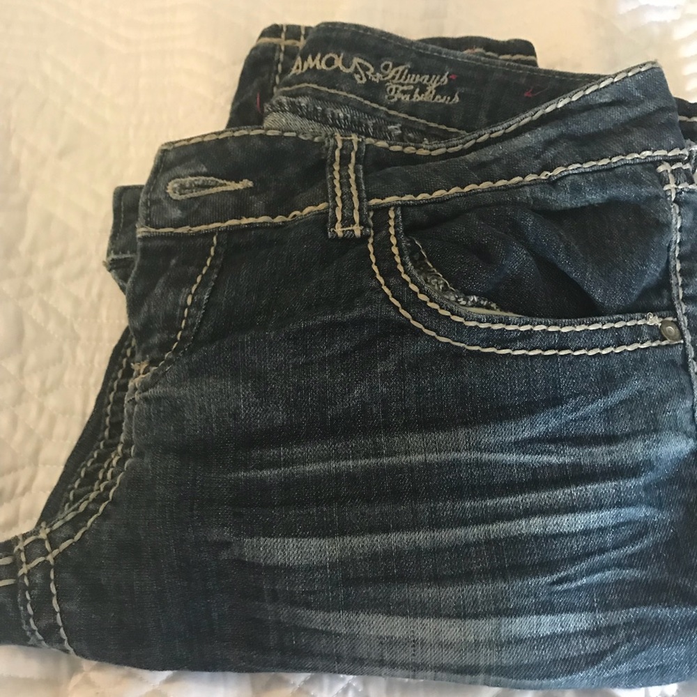 Jeans Not Sure About The Size I Uses Like Size 10 - image 3
